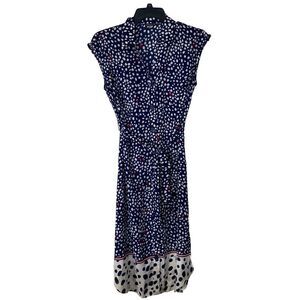 JESSICA ROSE Womens  SIZE 10 Button Down Collar Sleeveless Dress